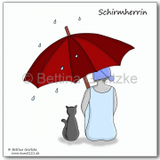 Schirmherrin-Regen